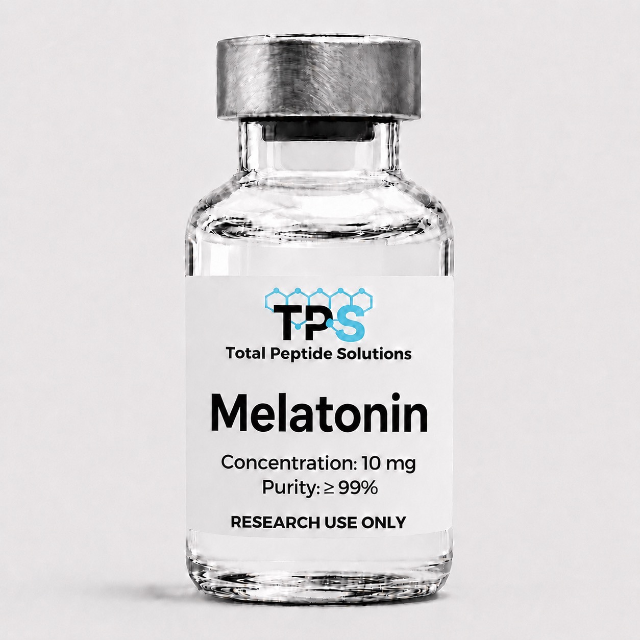 Melatonin laboratory vial