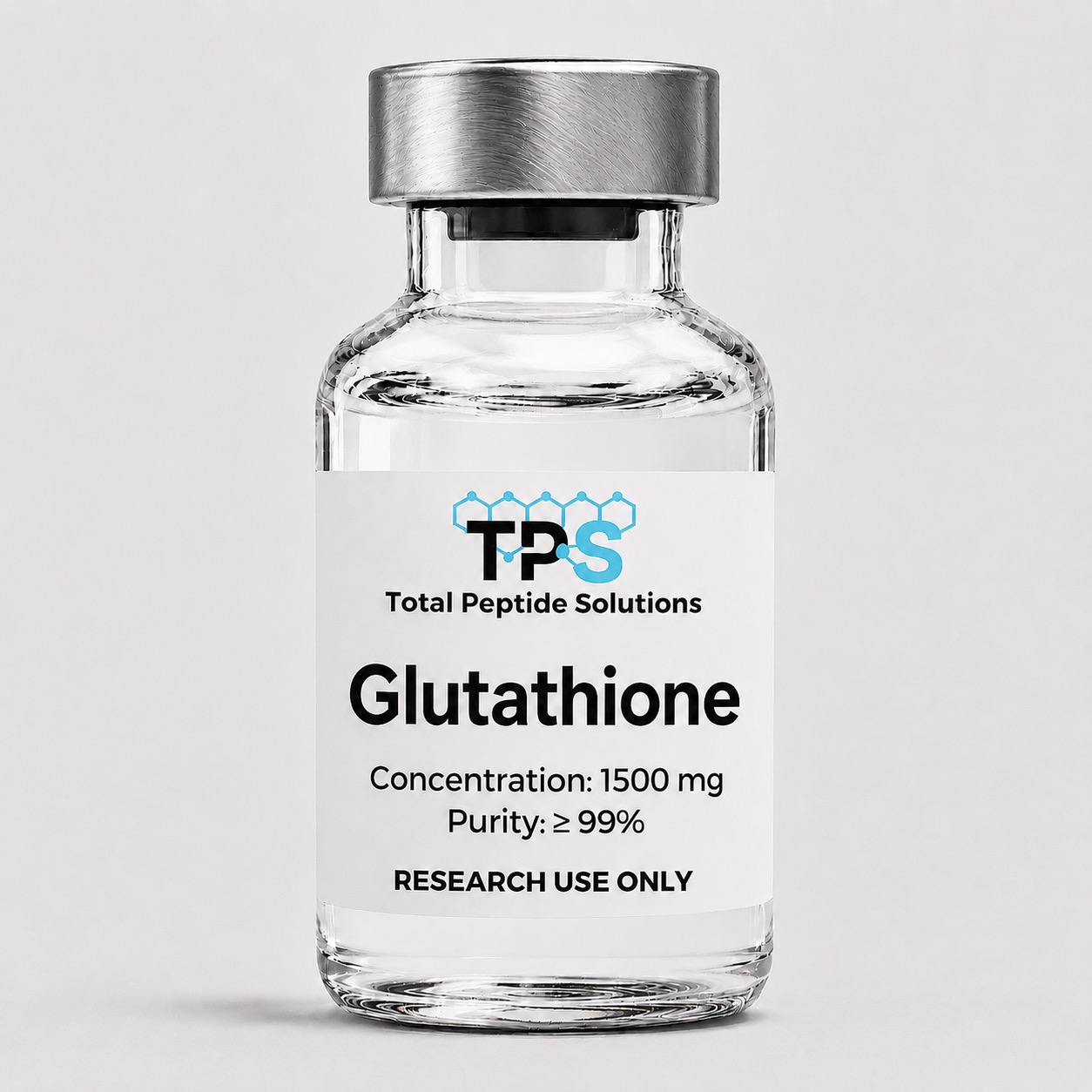 Glutathione laboratory vial