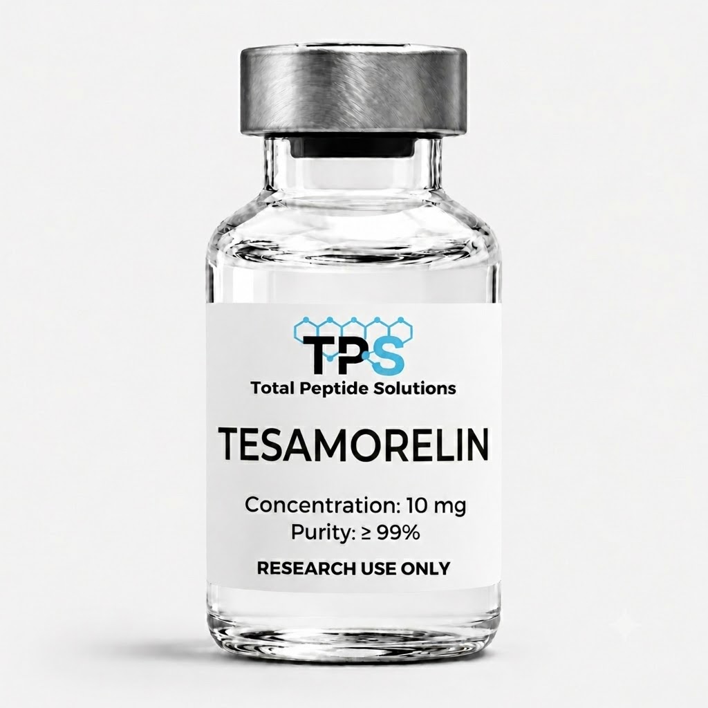 Tesamorelin laboratory vial